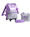 16 Inch Trolley Bag 3 Pcs Set - Kitty
